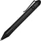 Cool Hand 4.5'' Bolt Action Pen with Stylus for Touchscreen, Rocket Style Carbon Fiber Body, Ballpoint Pen w/Pocket Clip, Classic Black...
