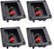 Luomorgo ABS 2 Position Screw-in Speaker Box Terminal Cup Binding Post for Car/Home Audio 301 Copper Rod 4pcs...