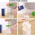 Manual Whipping Cream Dispenser Handheld DIY Whipped Cream Dispenser Professional Cream Whipper Maker for Shop Kitchen Salad Dressings Frothy Drin...