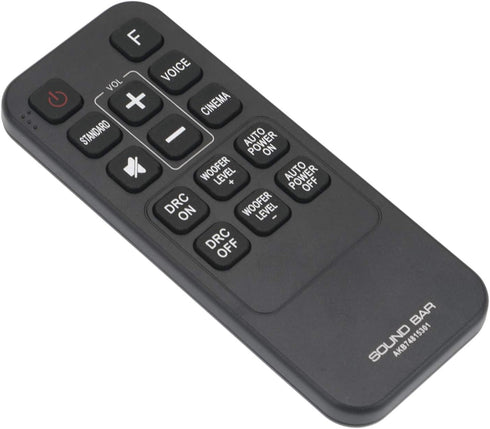AKB74815301 Sub AKB74815311 Replacement Sound Bar Remote Control fit for LG Soundbar S45A1-D S55A3-D LAS485B LAS453B LAS454B SJ4Y SH3K SPH4B-W SH3...