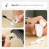 Aijeff Cleaner Kit for Airpods Pro 1 2 3 Multi-Function Cleaning Pen with Soft Brush Flocking Sponge for Bluetooth Earphones Case Cleaning Tools B...