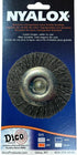 Dico 541-771-3 Nyalox Wheel Brush 3-Inch Grey 80 Grit...