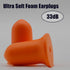 Earplugs,Noise Cancelling Earplugs with Portable PVC Case, Highest NRR 33dB Soft Form Earplugs, Reusable Sound Blocking Earplugs for Snoring, Trav...