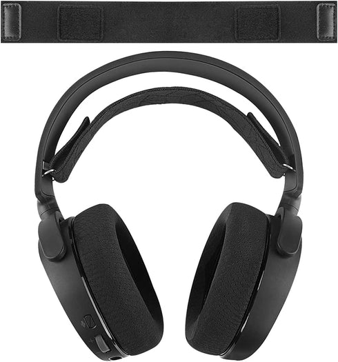 Geekria Flex Fabric Headband Pad Compatible with SteelSeries Arctis 5 & Arctis 3 All-Platform Gaming, Headphones Replacement Band, Headset Head To...