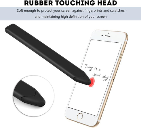 Stylus Touchscreen Pen, Universal Replacement Flat Capacitive Touch Screen Stylus Pen Compatible with Tablets Smart Phones (Black)......