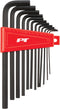 Performance Tool W1393 12pc SAE Long Hex Key Set, Black - Professional Grade Allen Wrenches with Extra Reach for Tough Jobs...