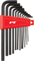Performance Tool W1393 12pc SAE Long Hex Key Set, Black - Professional Grade Allen Wrenches with Extra Reach for Tough Jobs...
