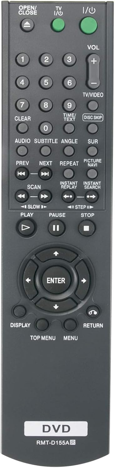 ALLIMITY RMT-D155A Replaced Remote Control Fit for Sony DVD DVP-NC625 DVP-NC665P DVP-NS415 DVP-NC665P DVP-NC615 DVP-NC615S sub RMT-D154A RMT-D155P...
