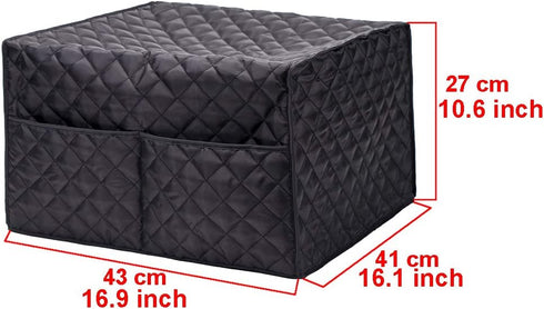 Smart Oven Cover, ConvectionToaster Oven Cover, Diamond Collection Kitchen Appliance Case With Two Big Pockets,Provide Yeal Around Protection For ...