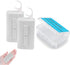 Holy Rose Portable Dental Floss Picks Dispenser 2Box,Travel Floss Storage Case with Adult Toothpicks Flosser Sticks 80 Count,Portable Floss Case f...
