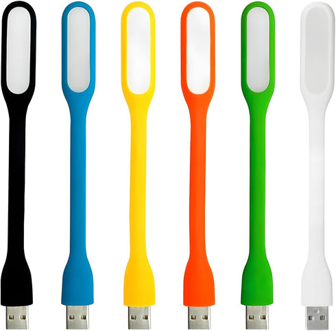 USB LED Light Lamp for Power Bank, Portable Eye Care Mini Night Light with Flexible Arm, USB Gooseneck Reading Lamps Book Light,Compatible for Des...