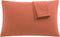 uxcell 2 Pack Pillow Cases Soft 1800 Series Microfiber Pillowcases Set with Zipper King(20"x36") Orange...