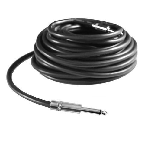 2Pcs 3 Feet Professional 1/4" to 1/4" Speaker Cables, Pair 3 ft 12 Gauge 1/4 Male Inch Audio Amplifier Connection Heavy Duty Cord Wire...