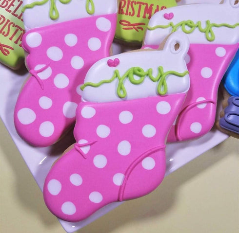 Christmas Stocking Cookie Cutter 5" Made in USA by Ann Clark...