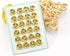Mini Button Buckle Invisible Metal Snap Buttons Fasteners Press Studs Buttons for Sewing Clothing(Golden,7mm)...