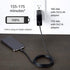 Amazon Basics 2-Pack USB-A to Lightning ABS Charger Cable, MFi Certified Charger for Apple iPhone 14 13 12 11 X Xs Pro, Pro Max, Plus, iPad, 6 Foo...