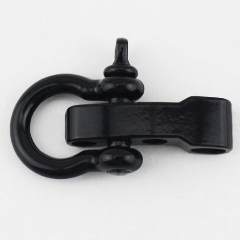 Hewnda 10 Sets Zinc alloy Bow Shackle Umbrella Rope,Adjustable D Umbrella Rope Bracelet Buckle Survival D Shape...