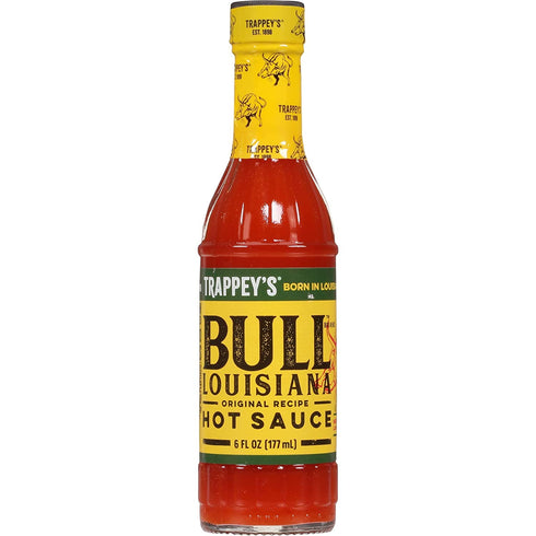 Trappey's Bull Brand Louisiana Hot Sauce, 6 Ounce (Pack of 3)...