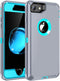 for iPhone 8 Case,iPhone 7 Case,Built-in Screen Protector, Shockproof 3-Layer Full Body Protection Rugged Heavy Duty High Impact Hard Cover Case f...