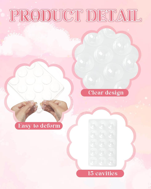 EORTA 2 Pack/30 Cavity Sugar Flower Drying Mold Fondant Shaping Tray Plastic Cake Decoration Baking Tools for Sugarcraft, Gum, Paste Chocolate, DI...