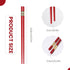 EORTA 10 Pairs Red Fiberglass Chopsticks 24 CM Reusable Dishwasher Safe Chinese Chopsticks Chinese Luck Words Printed Food Serving Tools, Happines...