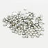 3000Pcs 1 Box Plastic Pearls Round Flatback Imitation Half Loose Beads Gem Assorted Sizes 2 to 10MM for DIY Scrapbooking Crafts Silver...