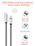 USB Type C Cable Fast Charging, Tpc001 5 Pack(6Ft 3A) Braided C Charger Cables Compatible with Samsung S10e/note 9/s10/s9/s8 Plus/A80/A50/A20...