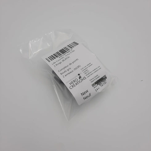 Life Counter 2 Rings Gray Ends Card Games, Gloomhaven, Board Game, Roleplaying Game, Gamer Gift, RPG, Life Counter Points, D&D, DND, Pathfinder, W...