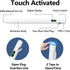 Stylus Pen for Magnetic iPad - LED Power Display Stylus Pen, Faster Charge?High Responsive Precise ipad Stylus, Work for 2018-2024 iPad Air 3/4/5,...