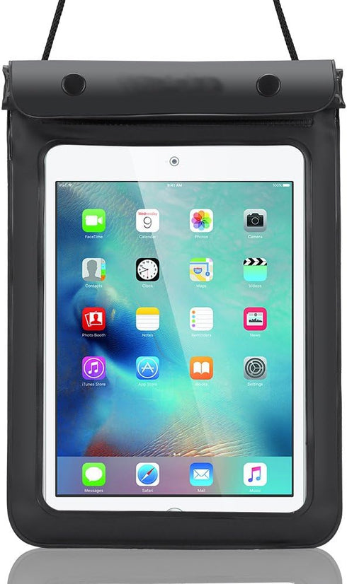 7-8 Inch Universal Tablet Waterproof Case Dry Bag Pouch for Samsung Galaxy Tab 4/3, Tab S2, Tab E, Tab A 8.0, Galalxy Kids Tab E Lite 7 / iPad min...