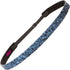 Hipsy Women's Adjustable NO SLIP Bling Glitter Headband Mixed Pack (Red/Silver/Navy)...