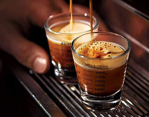 Shot Glass Measure Cup - Acrylic- Incremental Measurements - 1 oz. - 6 tsp. - 2 Tbl. - 30 ml. - Multi Purpose Measuring, Liquid & Dry Ingredients ...