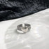 Vintage Layered Loving Heart Statement Ring for Women Girls Silvery Expandable Adjustable Open Wrap Twisted Finger Rings Comfort Fit Retro Promise...