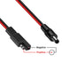 iGreely SAE Plug to DC 5.5mm x 2.1mm Male 14AWG 2ft/60cm Adapters Cables with SAE Polarity Reverse Adapter for Automotive, RV, Solar Panel...