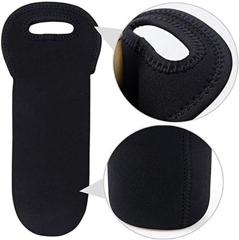 Wine Bag Tote Gift Bag, Neoprene Wine Carrier Tote Bag, Insulated Wine Bag for Wine Bottle, Beer Bottle and Water Bottle, Wine Gift Bag for Restau...