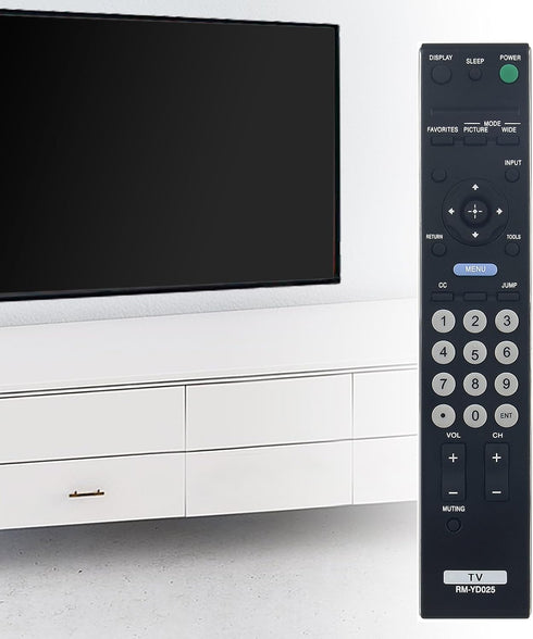 RM-YD025 Replaced Remote fit for Sony TV KDL-46S4100 KDL-40S4100 KDL-52S4100 KDL-22L4000 KDL-40S504 KDL-19M4000 KDL-40S5100 KDL-40SL150 KDL-40V510...