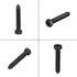 uxcell Hex Lag Screws,1/4" x 1-1/2" Carbon Steel Phillips Head Half Thread Self-Tapping Bolts for Deck Building or Joining Lumber 25pcs...