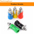 20 PCS Binding Posts Terminal, Socket Binding Post Female Socket Jack for 4mm Banana Plug Connector, Binding Post for Electronic Test Equipment(5 ...