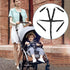 Holder Replacement Safety Security Belts Stroller Children Pushchair Rotating Adjustable High Chair Straps Universal Baby 5 Point Harness Belt for...