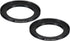 PATIKIL 40.5mm-52mm Metal Step Up Ring, 2 Pack Camera Lens Filter Adapter Ring Aluminum Filter Adapter Ring for Camera Lenses Hood, Black...