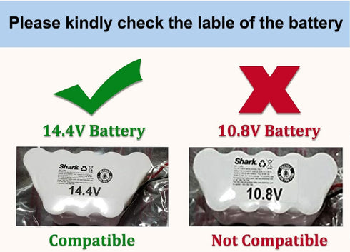 Vacuum Charger Compatible with Shark SV1106 SV1112 SV1107 SV1110 XBT1106N 14.4V Battery Navigator Freestyle Upright Cordless Stick Vacuum Replacem...