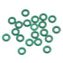 uxcell Fluorine Rubber O-Rings, 6mm OD 3mm ID 1.5mm Width FKM Seal Gasket for Vehicle Machinery Plumbing, Green, Pack of 20...