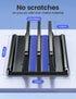 Vaydeer Vertical Laptop Stand for Desk, Dual Slots Plastic Laptop Holder with Space Saving 4-in-1 Design, Adjustable Laptop Stand Supports MacBook...