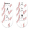 6 Baseball C196 Baby Boy Nursery Clothing Size Closet Dividers (1.25 Inch Rod)...