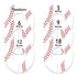 6 Baseball C196 Baby Boy Nursery Clothing Size Closet Dividers (1.25 Inch Rod)...
