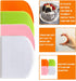 Dough Scraper Bench Scraper for Baking, 4 PCs BPA Free PE Plastic Flexible Bowl Scraper, Food-safe Plastic Dough Cutter for Bread Cake Dough Fonda...