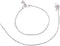 Efulgenz Silver Tone Indian Jewelry Anklets for Women Indian Bollywood Boho Anklets Ankle Bracelet Payal Anklet Set Foot Jewelry...