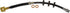 Dorman H621036 Front Driver Side Brake Hydraulic Hose Compatible with Select Ford Models...