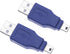 Keple 2.0 USB Type A Male to Mini 5 Pin Adapter (2 Pack) - USB 2.0 Data Transfer Up to 480 Mbps - Compatible with PC, Laptops, Controllers, Printe...