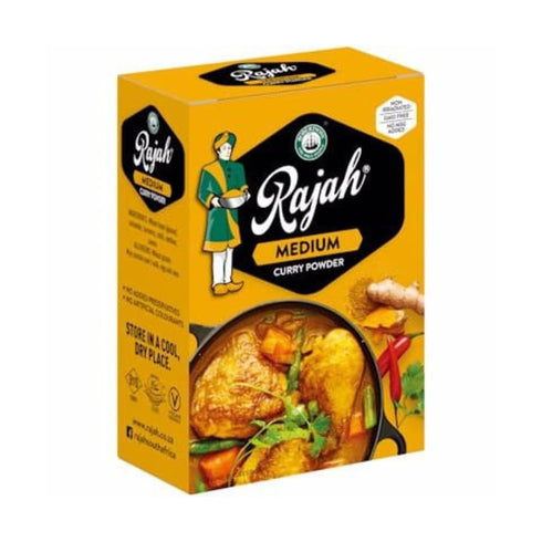 Rajah Medium Curry Powder, 3.53oz, 100g (1 Pack)...